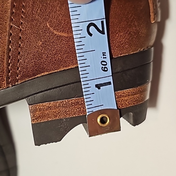 Sorel Lolla II Ankle Bootie Chelsea Boot Leather Cutout Waterproof Brown 6.5 - Picture 12 of 12